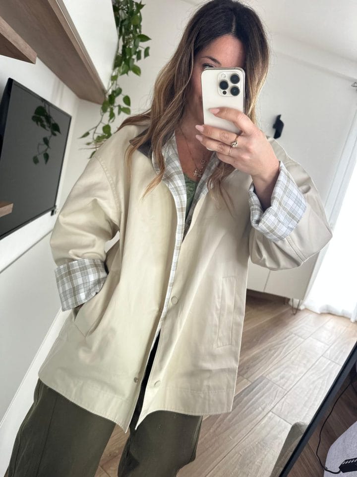 parka double face primaverile